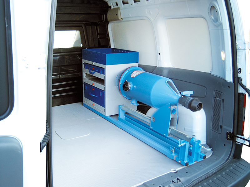 Equipamientos disponibles para el taller móvil