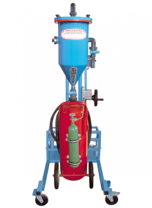 Máquina para la recarga de extintores de polvo mediana PFF-III/SWN-50
