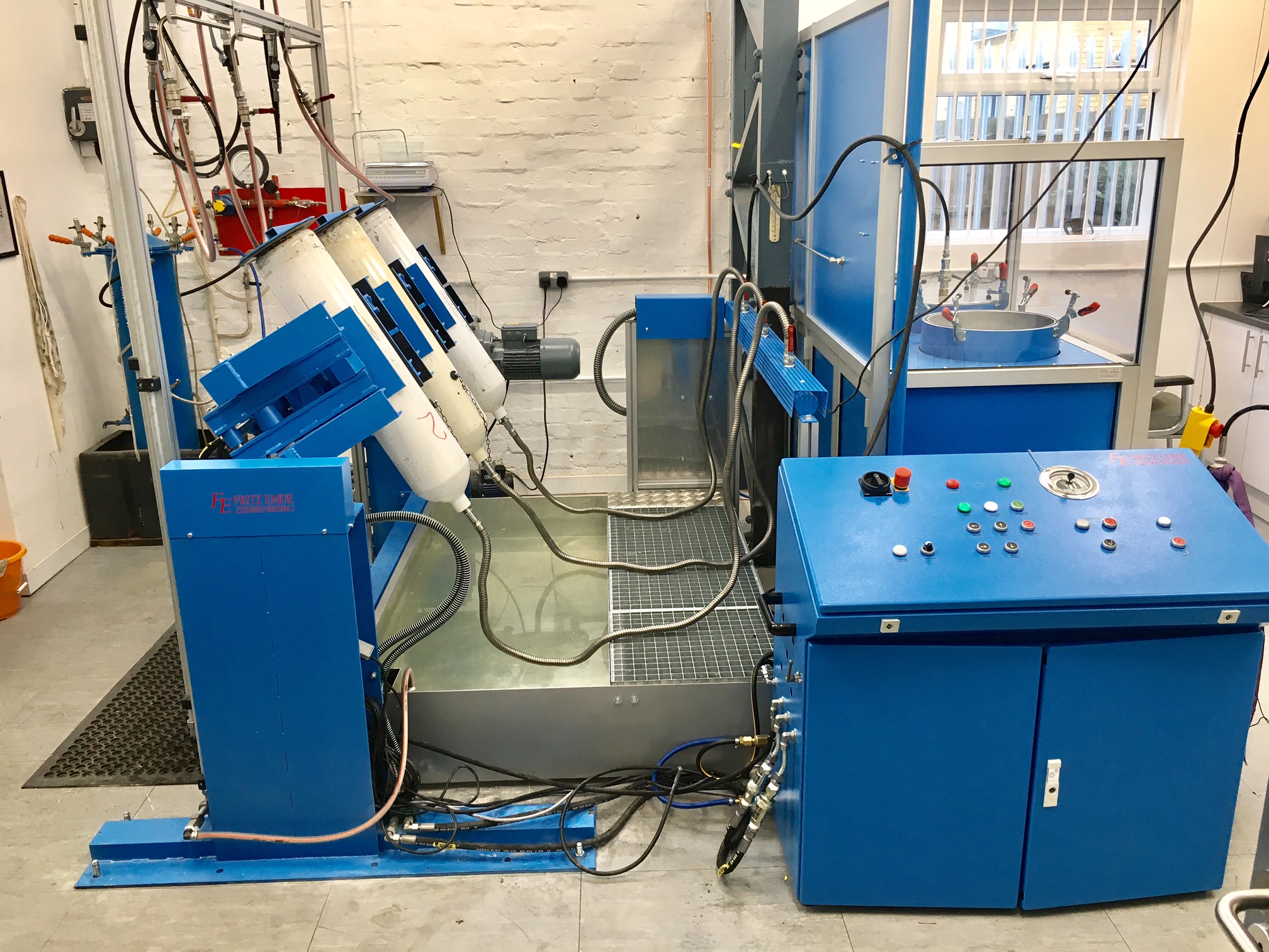 Tap Testing Ship Equipment for Ships Service Companies, Life raft cylinder filling ...
